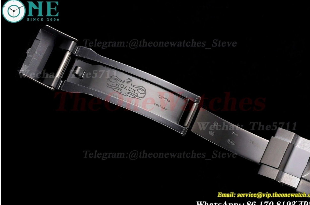 N6F Skeleton DLC Rubber 40mm Green RU DD4130 Dial Blaken On Daytona 0328